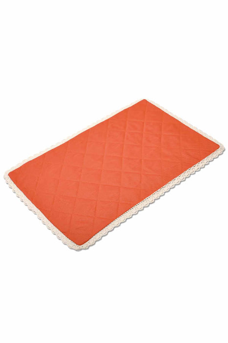 Set of 2 Washable Wipeable Placemats Polyester Table Mats Place mats Easy to Clean for Dining Table Set Kitchen Table,A-1