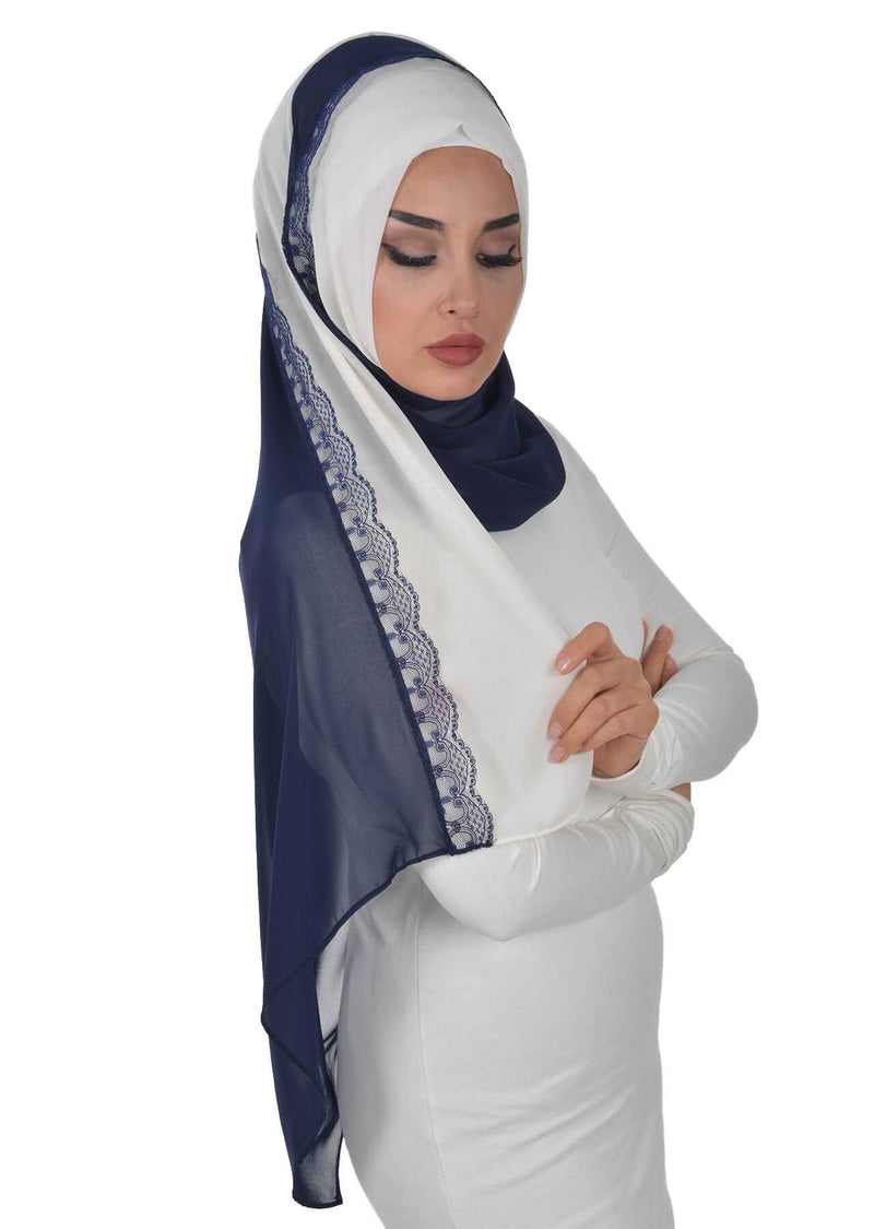 Shawl for Women Chiffon Modesty Instant Turban Cap Hat Head Wrap Ready to Wear Scarf High Quality Chiffon Hijab,PS-23