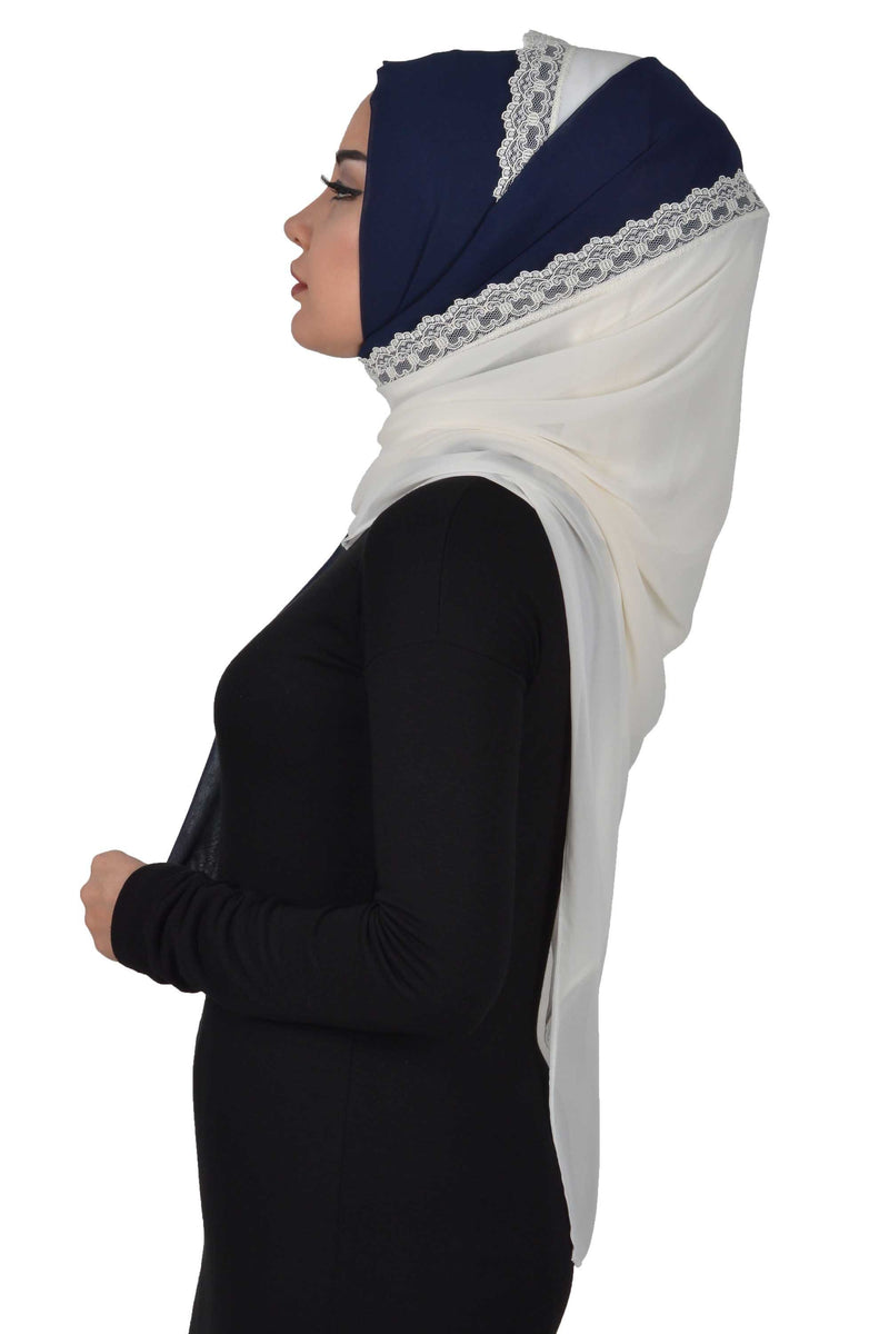Shawl for Women Chiffon Modesty Instant Turban Cap Hat Head Wrap Ready to Wear Scarf High Quality Chiffon Hijab,PS-23