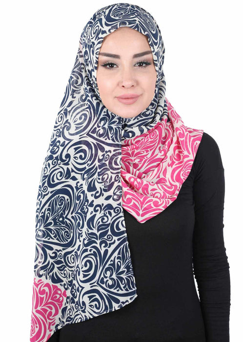 Schal für Frauen Chiffon Modesty Instant Turban Cap Hut Kopf wickeln fertig zu tragen Schal High Quality Chiffon Hijab, PS-11