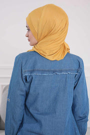 Shawl for Women Cotton Modesty Instant Turban Cap Hat Head Wrap Ready to Wear Side Pleated Scarf,PS-17 Fuchsia