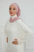 Side Frilled Instant Turban Chiffon Scarf Head Turbans with Unique Accessory For Women Headwear Stylish Elegant Design,HT-100 Powder