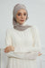 Side Frilled Instant Turban Chiffon Scarf Head Turbans with Unique Accessory For Women Headwear Stylish Elegant Design,HT-100 Mink