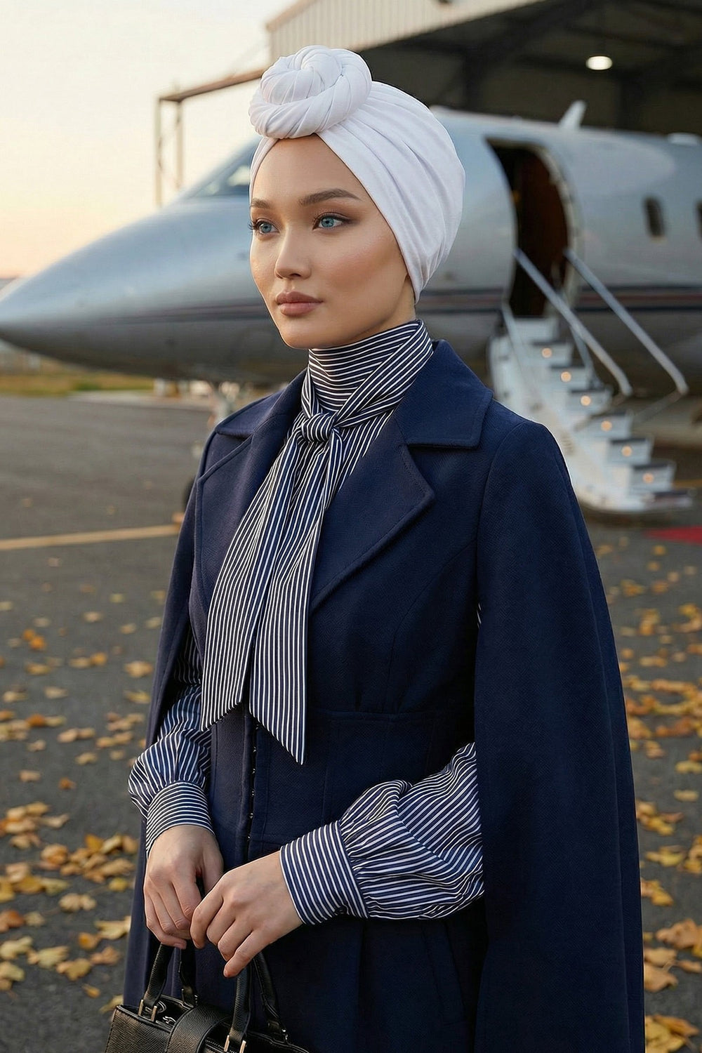 Smocked Shirred Instant Turban for Women, Cotton Lightweight Head Wrap with a Beautiful Design, Stylish Chemo Headwear Turban for Women,B-1 White