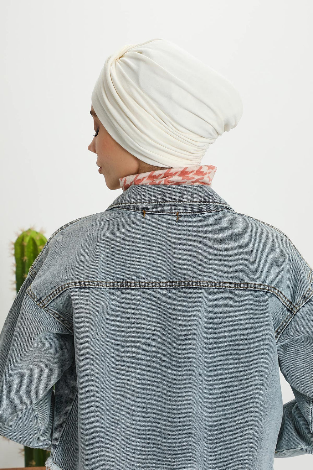Soft and Stretchable Ribbed Turban Bonnet for Women, One-Size Winter Headwrap for Cold Weathers, Comfortable Polyviscose Ribbed Turban,B-9RB