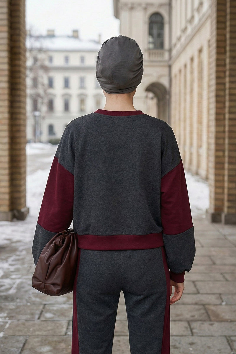 Stretchy All Season Turban Underscarf with Twist Front Design, Ready to Wear Women Bonnet for Daily Modest Wear,B-68O