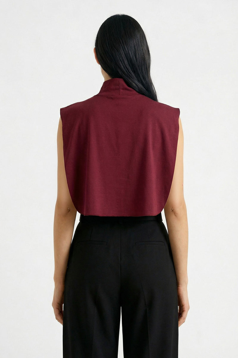 Stilvolle Dekolleté-Abdeckung für Kleider und Oberteile, Dekolleté-Abdeckung, Halskragen, Hals- und Brustbedeckung, Ausschnitt-Oberteil-Brustbedeckung, DK-1