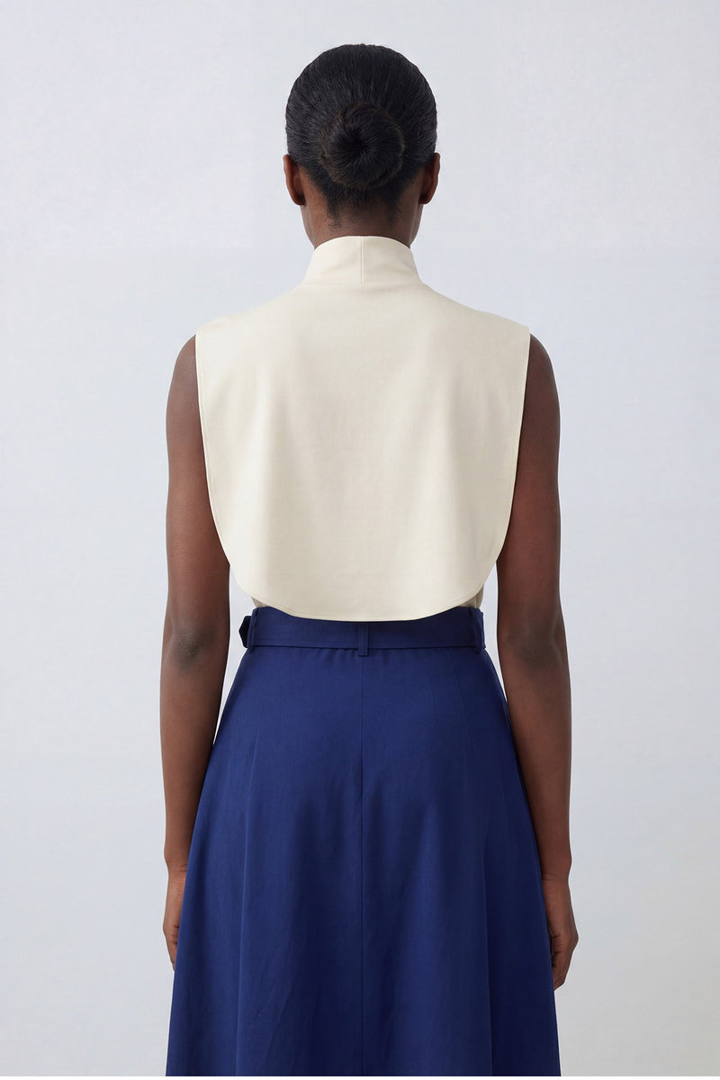 Stilvolle Dekolleté-Abdeckung für Kleider und Oberteile, Dekolleté-Abdeckung, Halskragen, Hals- und Brustbedeckung, Ausschnitt-Oberteil-Brustbedeckung, DK-1