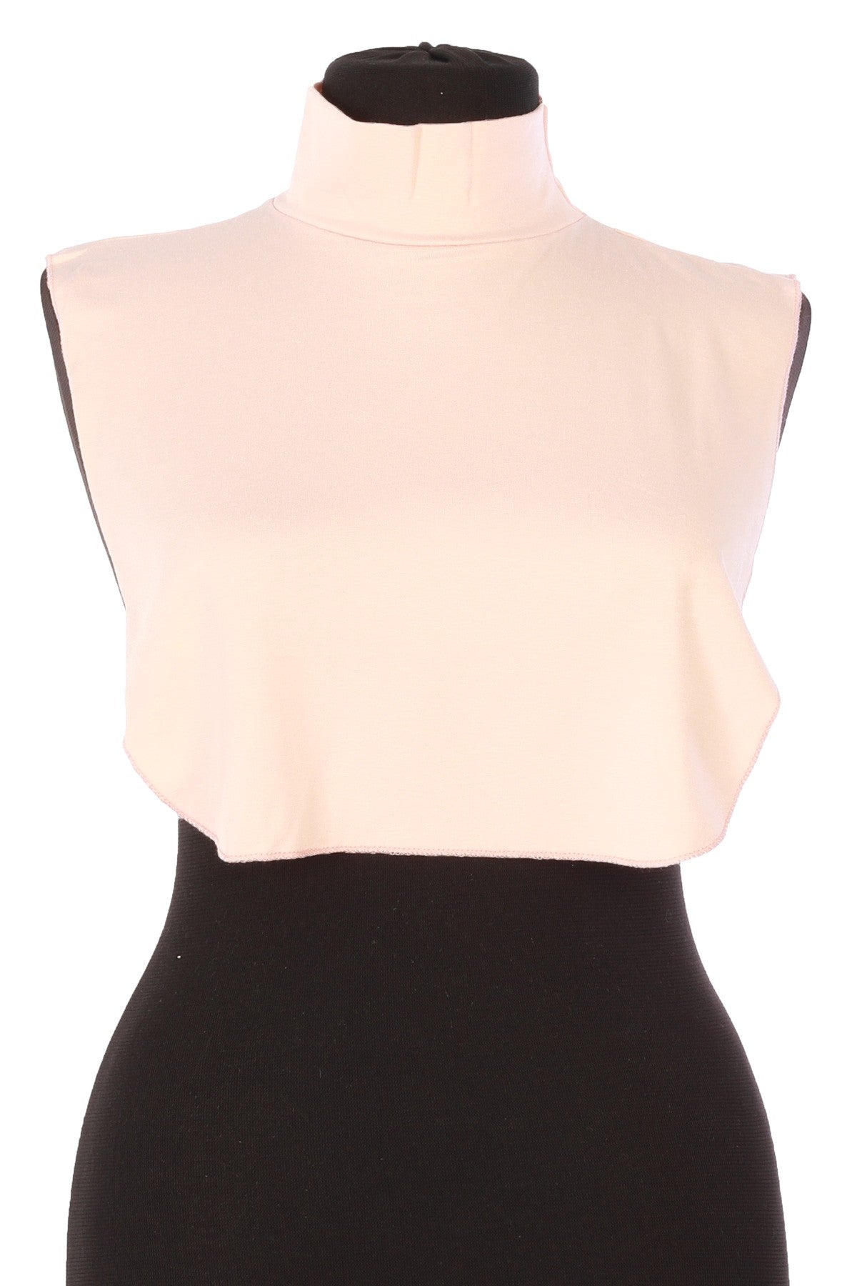 Stylish Cleavage Cover for Dresses & Tops, Decollete Concealer Neck Collar, Neck and Chest Cover-up, Neckline Upper Chest Cover Panel,DK-1 Powder