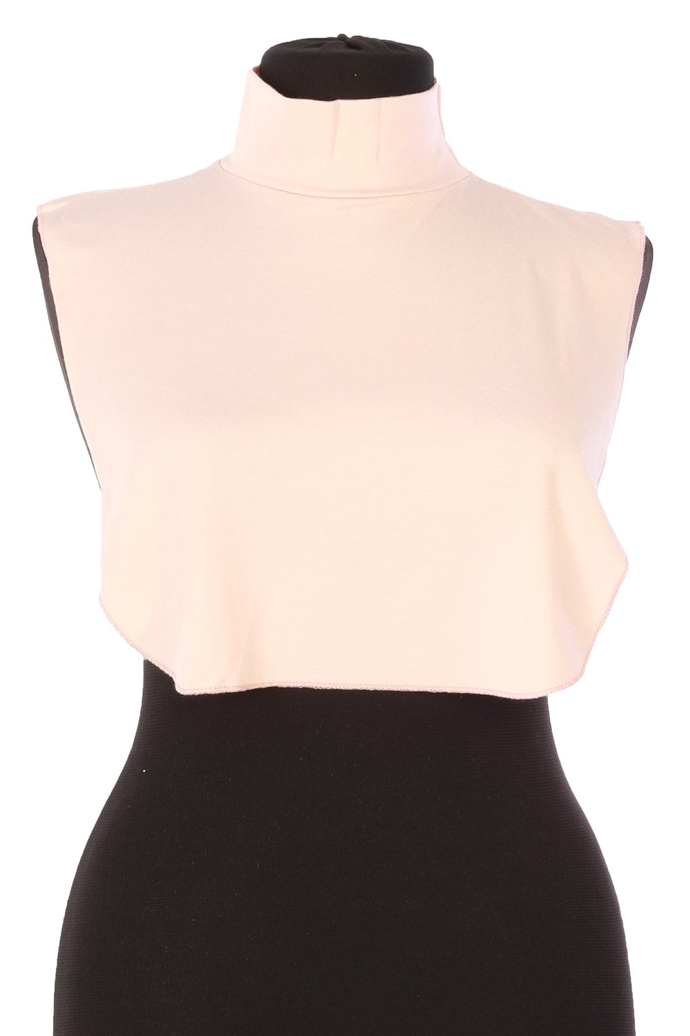 Stylish Cleavage Cover for Dresses & Tops, Decollete Concealer Neck Collar, Neck and Chest Cover-up, Neckline Upper Chest Cover Panel,DK-1 Powder