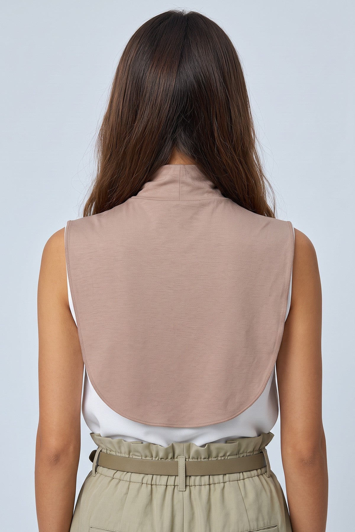Stylish Cleavage Cover for Dresses & Tops, Decollete Concealer Neck Collar, Neck and Chest Cover-up, Neckline Upper Chest Cover Panel,DK-1