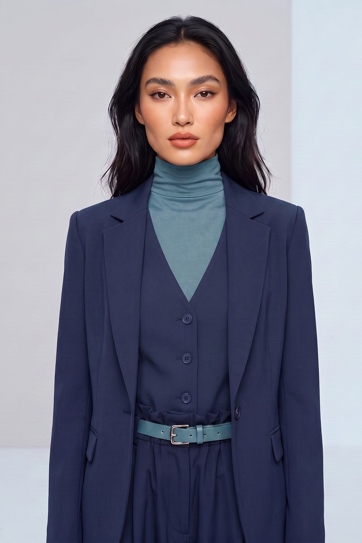 Stylish Cleavage Cover for Dresses & Tops, Decollete Concealer Neck Collar, Neck and Chest Cover-up, Neckline Upper Chest Cover Panel,DK-1