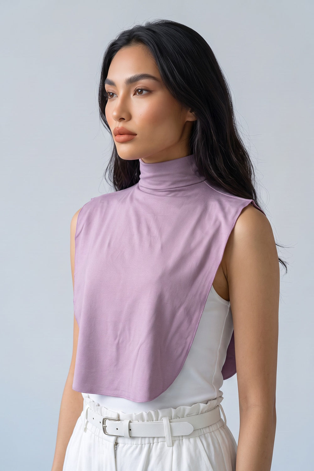 Stylish Cleavage Cover for Dresses & Tops, Decollete Concealer Neck Collar, Neck and Chest Cover-up, Neckline Upper Chest Cover Panel,DK-1