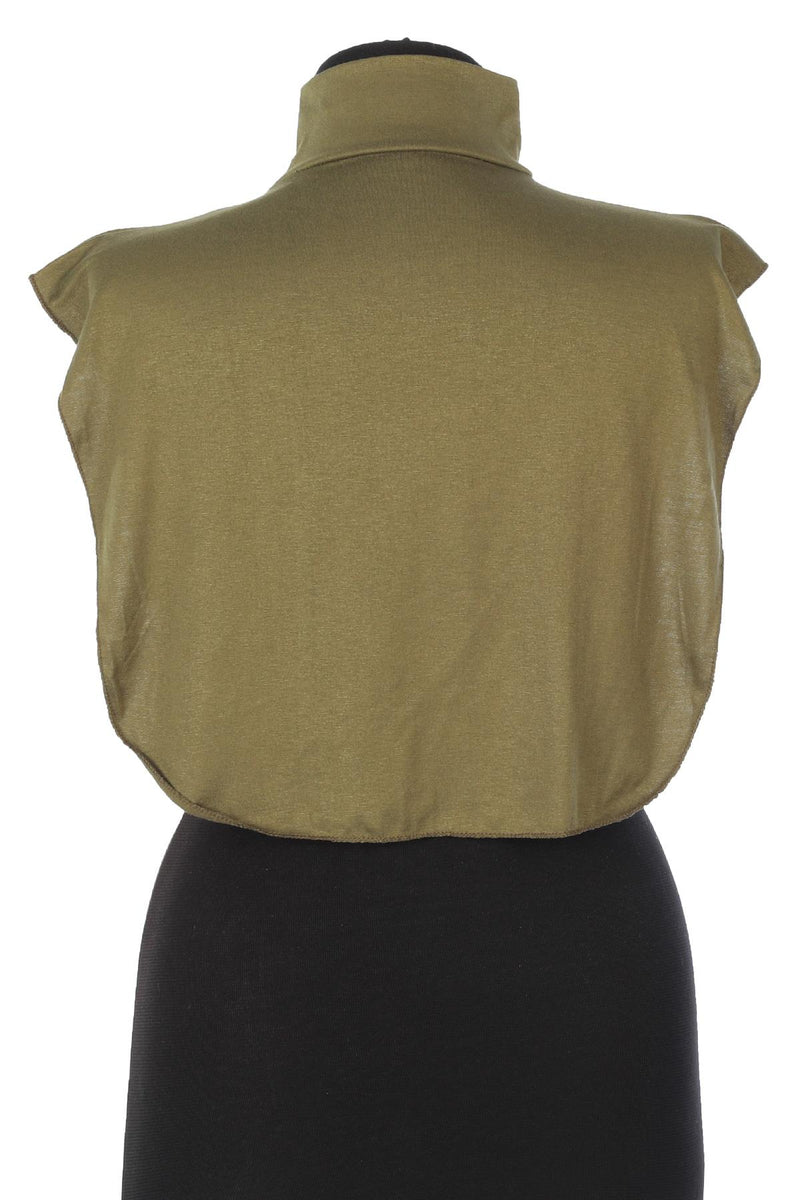 Stylish Cleavage Cover for Dresses & Tops, Decollete Concealer Neck Collar, Neck and Chest Cover-up, Neckline Upper Chest Cover Panel,DK-1