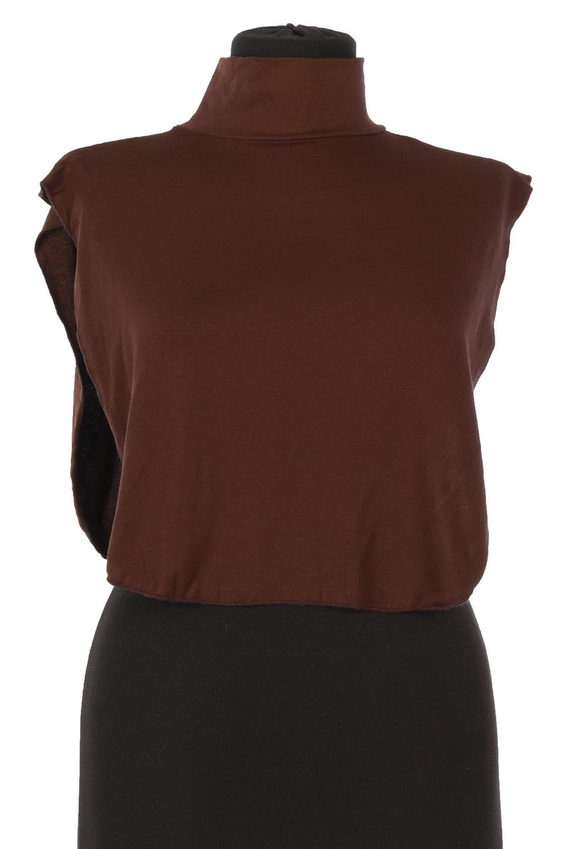 Stylish Cleavage Cover for Dresses & Tops, Decollete Concealer Neck Collar, Neck and Chest Cover-up, Neckline Upper Chest Cover Panel,DK-1