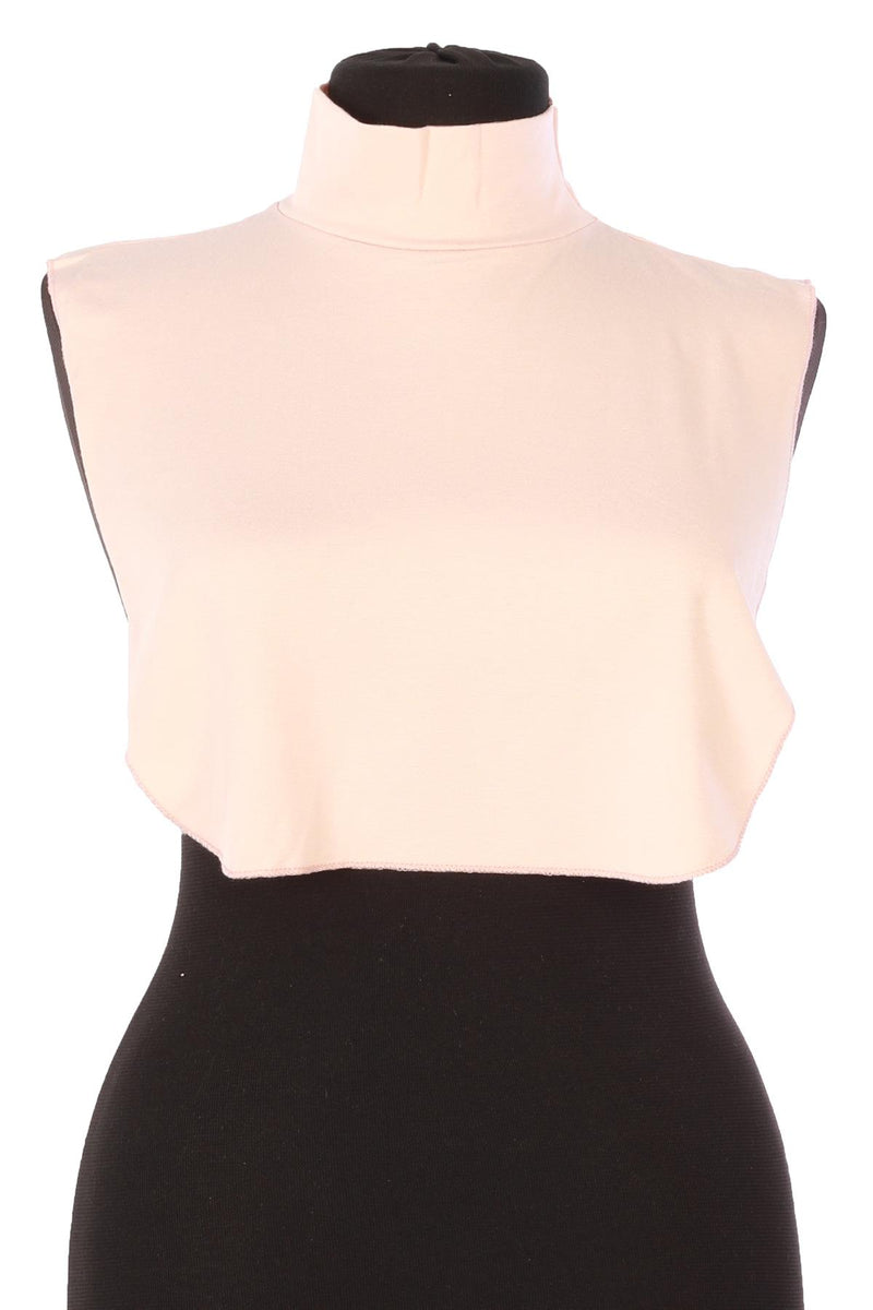 Stylish Cleavage Cover for Dresses & Tops, Decollete Concealer Neck Collar, Neck and Chest Cover-up, Neckline Upper Chest Cover Panel,DK-1