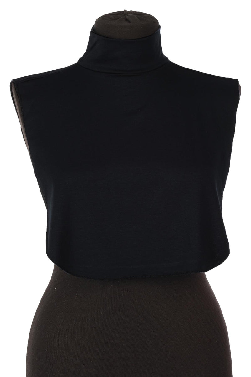 Stylish Cleavage Cover for Dresses & Tops, Decollete Concealer Neck Collar, Neck and Chest Cover-up, Neckline Upper Chest Cover Panel,DK-1