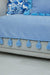 Tasselled Reversible Knitted Polyester Decorative Sofa Shawl and Throw Blanket Furniture Protector Washable Cover for Family,KO-26 Purple
