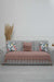 Tasselled Reversible Knitted Polyester Decorative Sofa Shawl and Throw Blanket Furniture Protector Washable Cover for Family,KO-26 Purple
