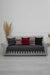 Tasselled Reversible Knitted Polyester Decorative Sofa Shawl and Throw Blanket Furniture Protector Washable Cover for Family,KO-26 Grey
