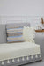 Tasselled Reversible Knitted Polyester Decorative Sofa Shawl and Throw Blanket Furniture Protector Washable Cover for Family,KO-26 Ecru