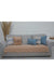 Tasselled Reversible Knitted Polyester Decorative Sofa Shawl and Throw Blanket Furniture Protector Washable Cover for Family,KO-26 Mink