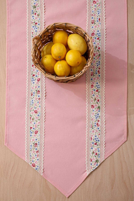 Tischläufer aus getrimmtem Leinen, strukturiertem Stoff mit Spitzenstickerei, Tischdecke für Zuhause, Küche, Dekoration, Hochzeit, Partys, Alltag, Feiertage, R-27K