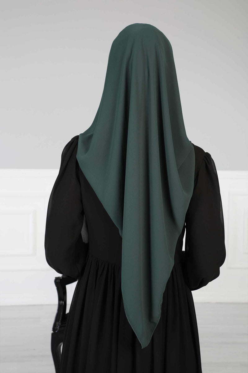 Two Colors Instant Shawl Scarf Chiffon Turban Head Wrap for Women,CPS-83