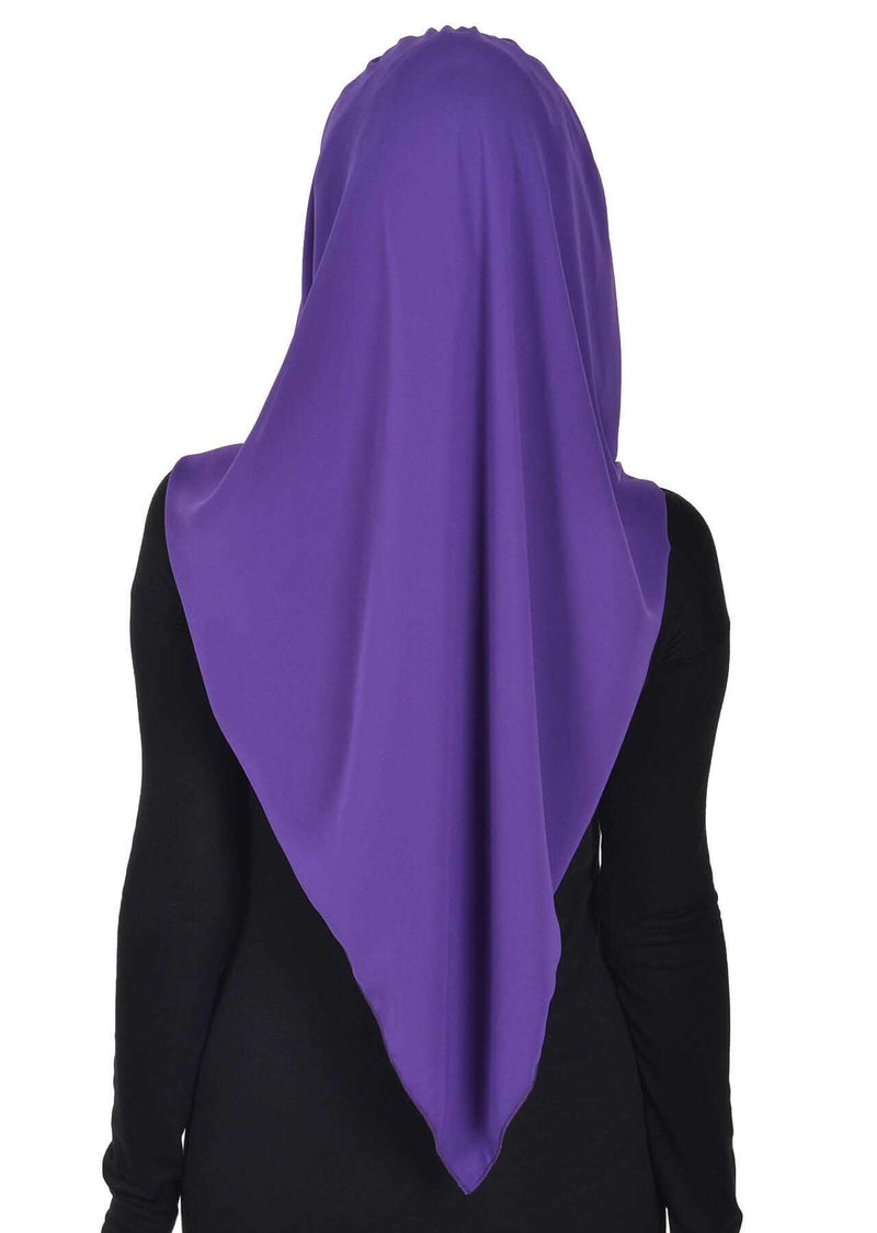 Two Colors Instant Shawl Scarf Chiffon Turban Head Wrap for Women,CPS-83