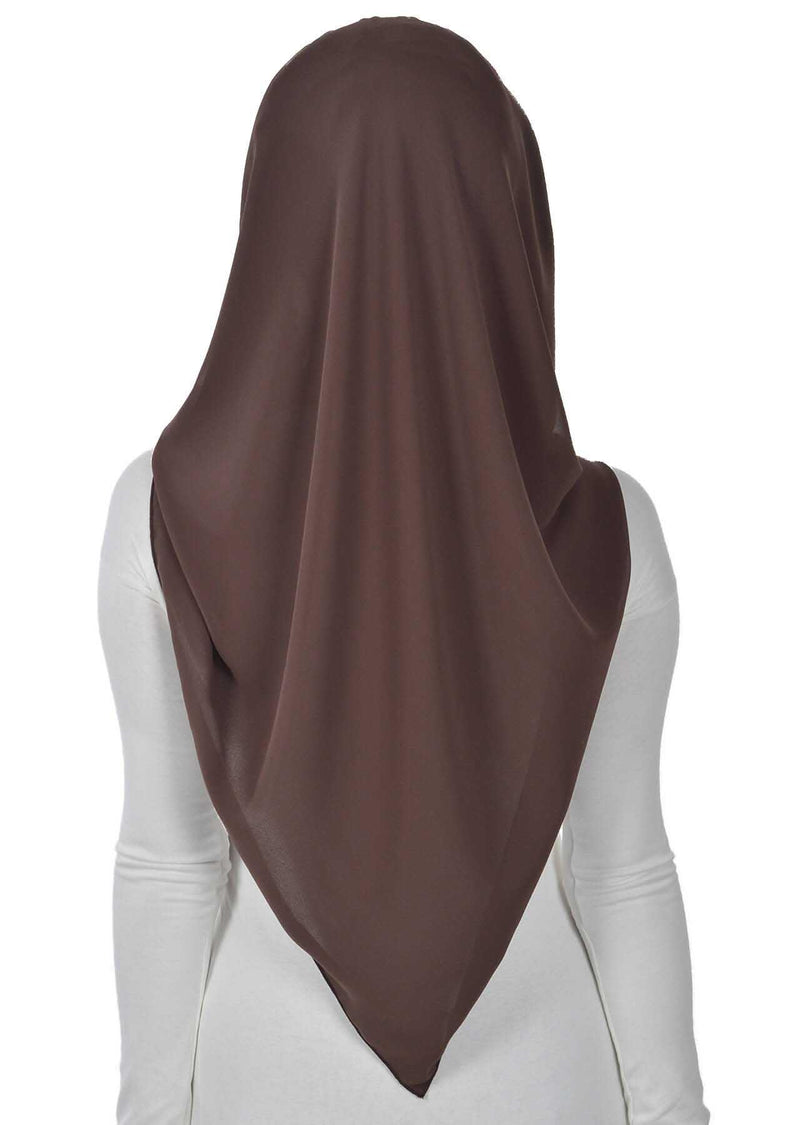 Two Colors Instant Shawl Scarf Chiffon Turban Head Wrap for Women,CPS-83