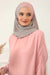 Two Colors Instant Shawl Scarf Chiffon Turban Head Wrap for Women,CPS-84 Powder - Mink