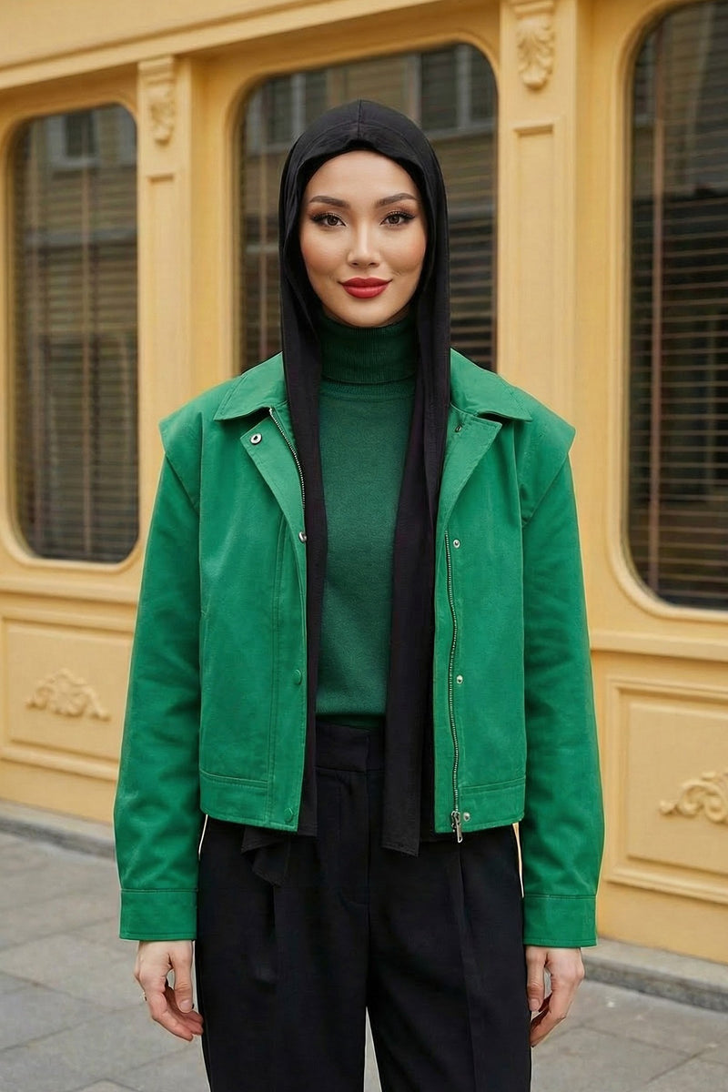 Two-Piece Jersey Hijab Set – Soft Scarf and Matching Undercap, Plain Jersey Hijab & Undercap Set for Everyday Wear,PS-57