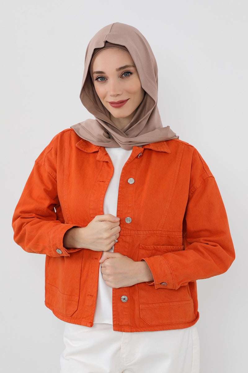 Two-Piece Jersey Hijab Set – Soft Scarf and Matching Undercap, Plain Jersey Hijab & Undercap Set for Everyday Wear,PS-57