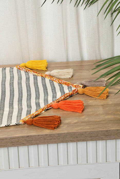 Çizgili Desen Runner 140 x 40, R-54B