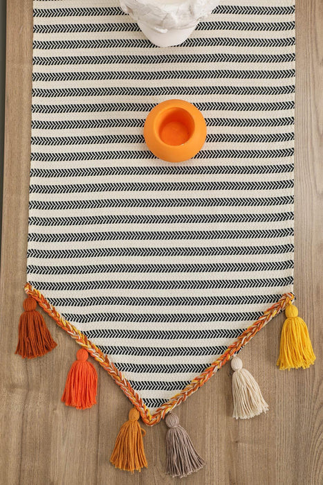 Çizgili Desen Runner 140 x 40, R-54B