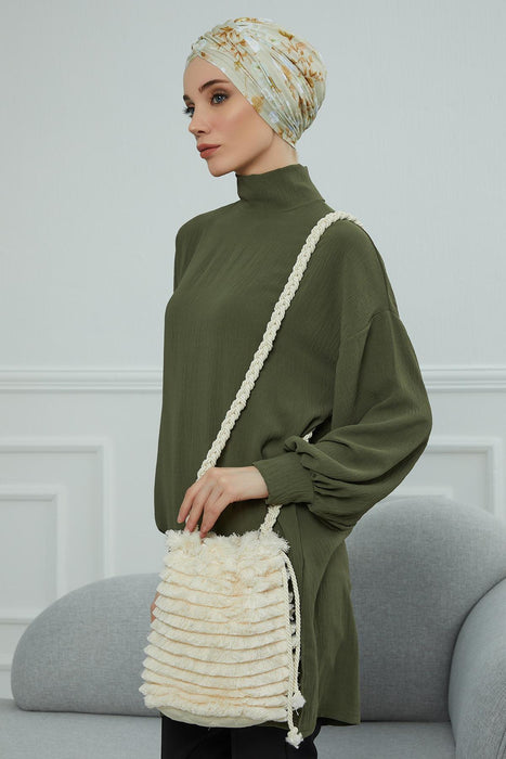 Lange Tasche mit Quasten, CE-11