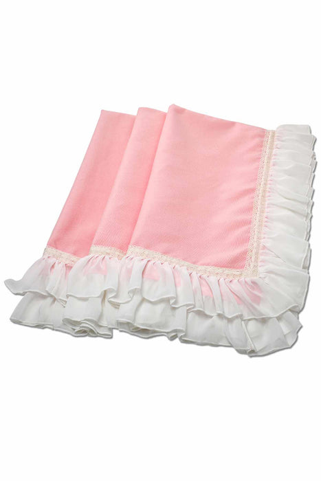 Cottage Core Ruffled Tablecloth with Lace Detailing, Shabby Chic Frilled Tablecloth for Modern Kitchen Decorations Cotton Tablecloth,M-2K