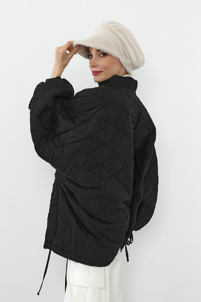 Winter Felted Wool Visor Women Turban Hat, Modest-Friendly Women Turban Hat for Cold Weathers,B-73DK