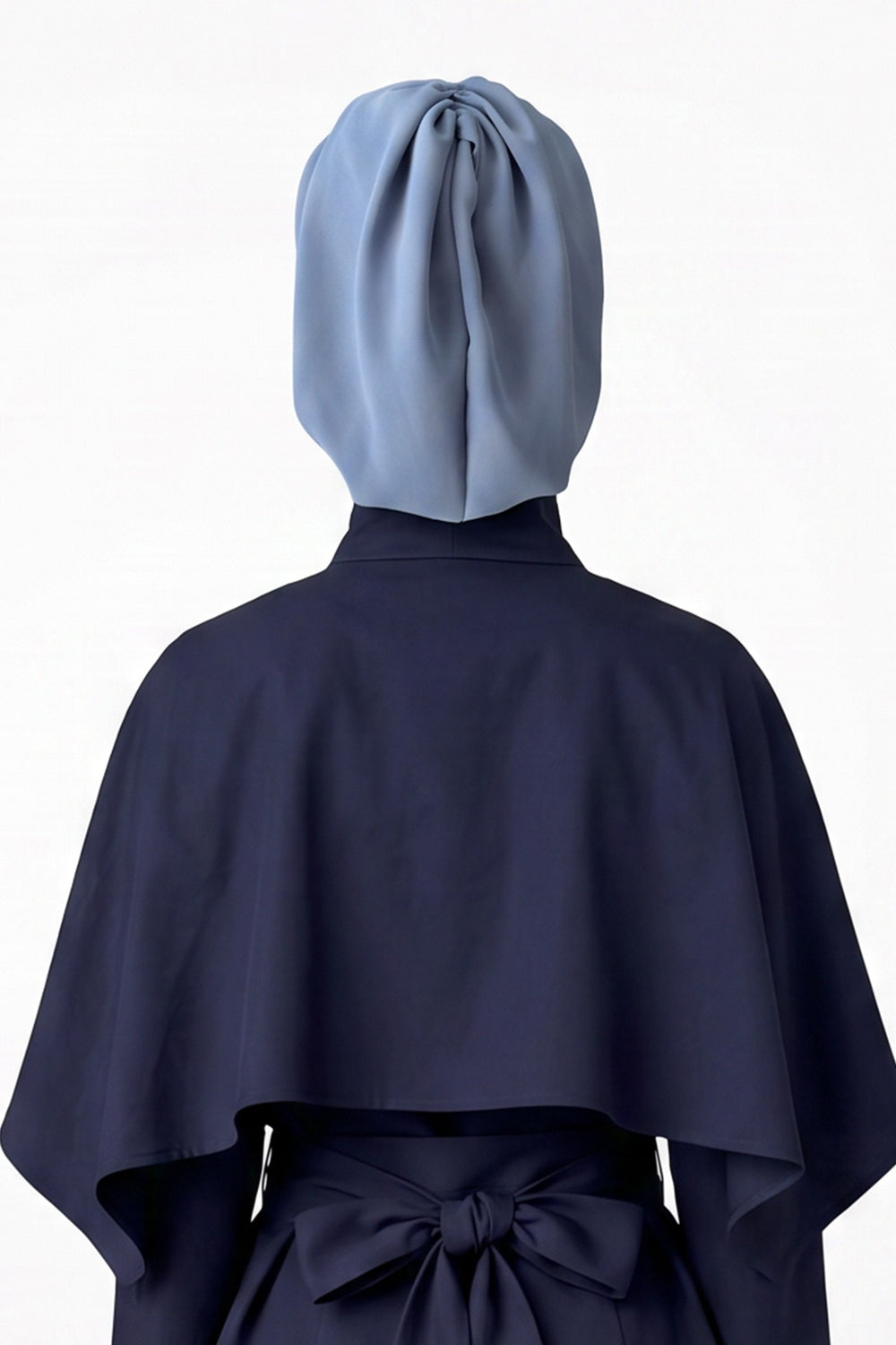 Women’s Chiffon Bonnet with Elegant Ruched Back Detail,B-102S