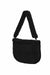 Zippered Teddy Fabric Shoulder Bag Handbag Handmade Daily Bag for Women,CE-14 Black - Black